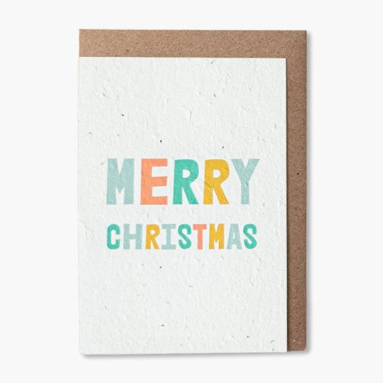 Plantable Cards - Merry Christmas
