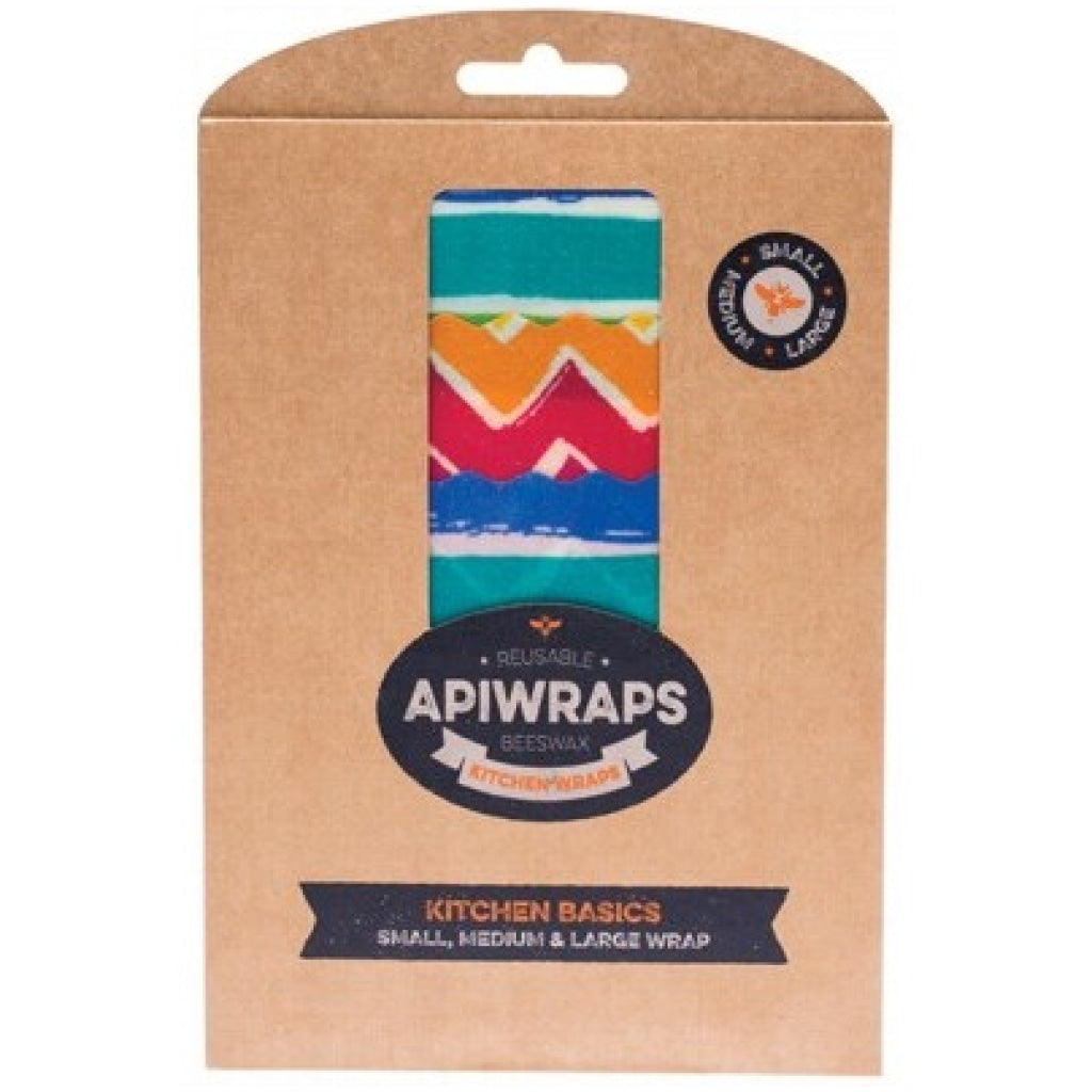 Apiwraps Reusable Beeswax Wraps - Kitchen Basics - A Zest for Life