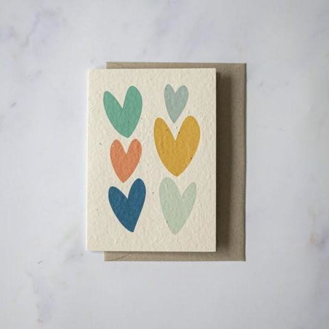 Plantable Cards - Lovehearts