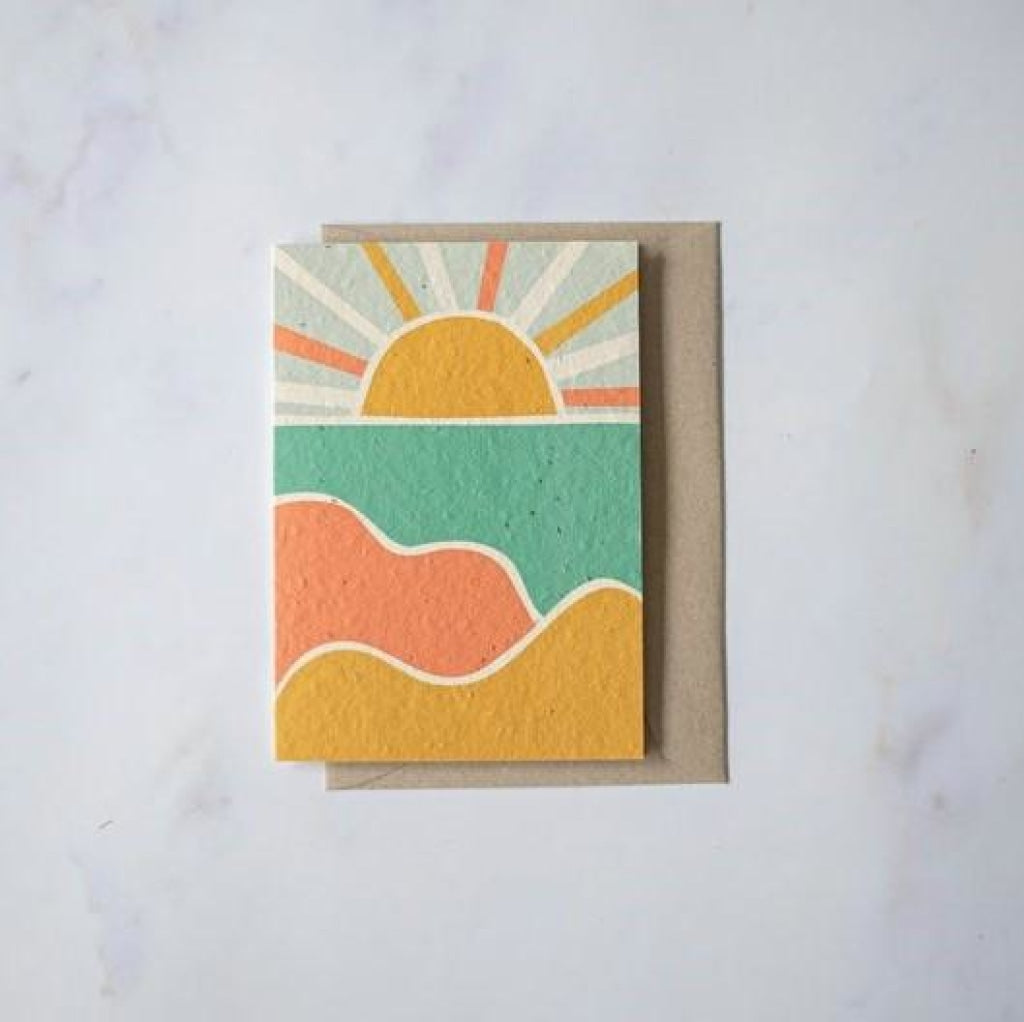 Plantable Cards - Sunset
